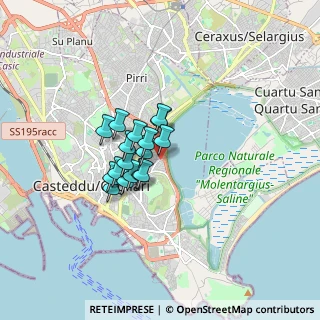 Mappa Via Sofia, 09129 Cagliari CA, Italia (1.17)