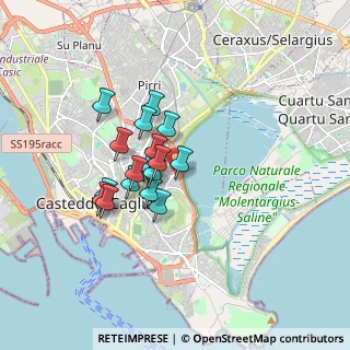 Mappa Via Sofia, 09129 Cagliari CA, Italia (1.38235)