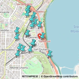 Mappa Via Sofia, 09129 Cagliari CA, Italia (0.56)