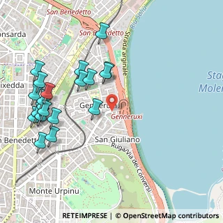 Mappa Via Sofia, 09129 Cagliari CA, Italia (0.6595)