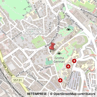 Mappa Via Don Bosco, 12, 09123 Cagliari, Cagliari (Sardegna)