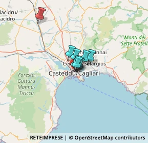 Mappa Unnamed Road, 09123 Cagliari CA, Italia (21.64077)