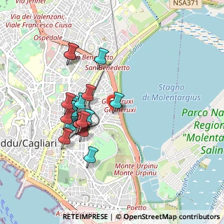 Mappa Via Lione, 09129 Cagliari CA, Italia (0.9375)
