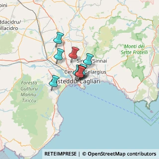 Mappa Via Lione, 09129 Cagliari CA, Italia (18.91333)