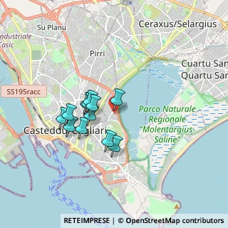 Mappa Via Lione, 09129 Cagliari CA, Italia (1.48917)