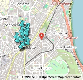 Mappa , 09129 Cagliari CA, Italia (0.525)