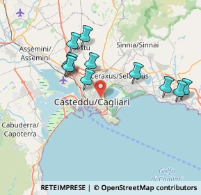 Mappa , 09129 Cagliari CA, Italia (8.11727)