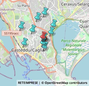 Mappa , 09129 Cagliari CA, Italia (1.26167)