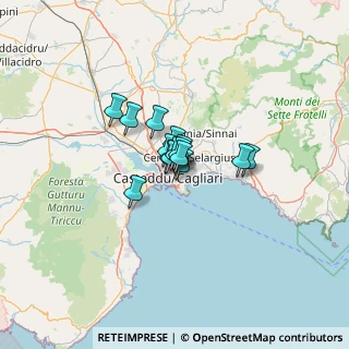 Mappa Via Pierluigi da Palestrina, 09129 Cagliari CA, Italia (6.34267)