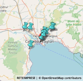 Mappa , 09129 Cagliari CA, Italia (7.04091)