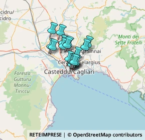 Mappa , 09129 Cagliari CA, Italia (7.74222)