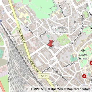 Mappa Viale Trento, 54, 09123 Cagliari, Cagliari (Sardegna)