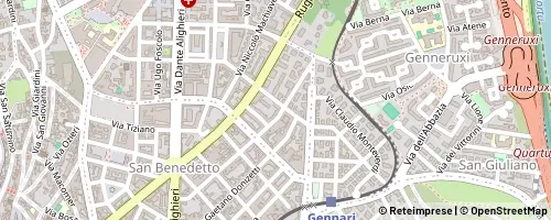 Mappa Cagliari