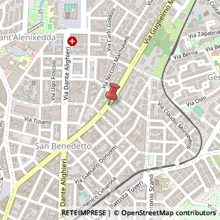 Mappa Via San Benedetto, 27, 09129 Cagliari, Cagliari (Sardegna)