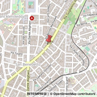 Mappa Via San Benedetto, 30, 09129 Cagliari, Cagliari (Sardegna)