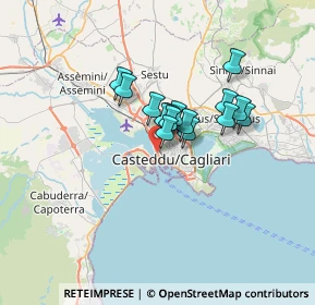 Mappa SS 195 Racc, 09123 Cagliari CA (4.822)