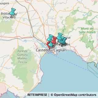 Mappa SS 195 Racc, 09122 Cagliari CA, Italia (32.75667)