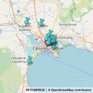 Mappa Via Nazario Sauro, 09123 Cagliari CA, Italia (3.92833)