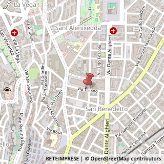Mappa Via Tiziano,  32, 09128 Cagliari, Cagliari (Sardegna)