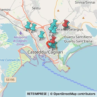 Mappa Via Ottone Bacaredda, 09127 Cagliari CA, Italia (3.00091)