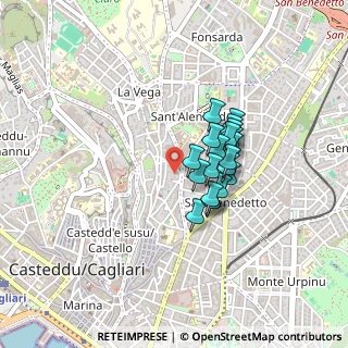 Mappa Via Ottone Bacaredda, 09127 Cagliari CA, Italia (0.33)