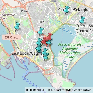 Mappa Via Nizza, 09129 Cagliari CA, Italia (1.62667)