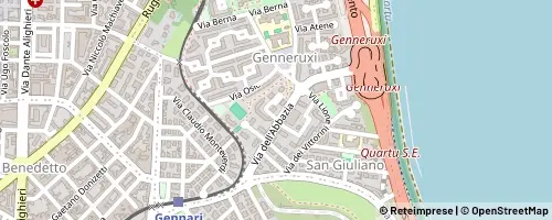 Mappa Cagliari