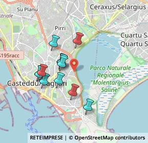 Mappa Via Siviglia, 09129 Cagliari CA, Italia (1.65833)