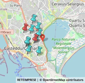 Mappa Via Siviglia, 09129 Cagliari CA, Italia (1.45455)