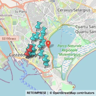 Mappa Via Siviglia, 09129 Cagliari CA, Italia (1.772)