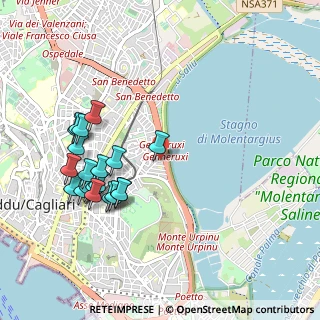 Mappa Via Siviglia, 09129 Cagliari CA, Italia (1.143)