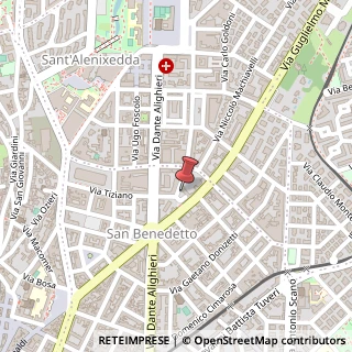 Mappa Via Guido Cavalcanti, 28, 09128 Cagliari, Cagliari (Sardegna)