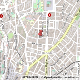 Mappa Via Francesco Cocco Ortu,  25, 09128 Cagliari, Cagliari (Sardegna)