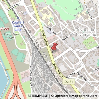Mappa Viale Trieste, 159, 09123 Cagliari, Cagliari (Sardegna)