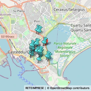 Mappa Asse Mediano di Scorrimento, 09129 Cagliari CA, Italia (1.437)