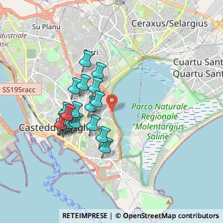 Mappa Asse Mediano di Scorrimento, 09129 Cagliari CA, Italia (1.8405)
