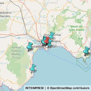 Mappa Asse Mediano di Scorrimento, 09129 Cagliari CA, Italia (11.8925)