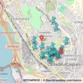 Mappa Via E. De Magistris, 09123 Cagliari CA, Italia (0.5195)