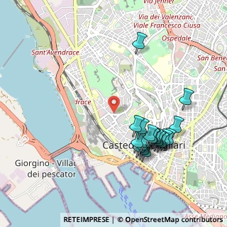 Mappa Via E. De Magistris, 09123 Cagliari CA, Italia (1.112)