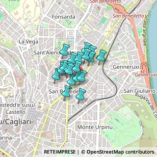 Mappa Via Francesco Petrarca, 09129 Cagliari CA, Italia (0.2545)