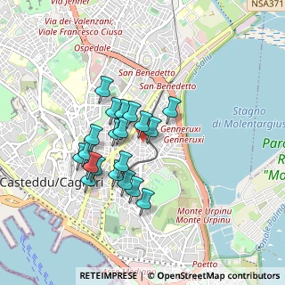 Mappa Via Claudio Monteverdi, 09129 Cagliari CA, Italia (0.7755)