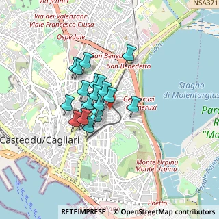Mappa Via Claudio Monteverdi, 09129 Cagliari CA, Italia (0.635)