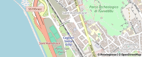 Mappa Cagliari