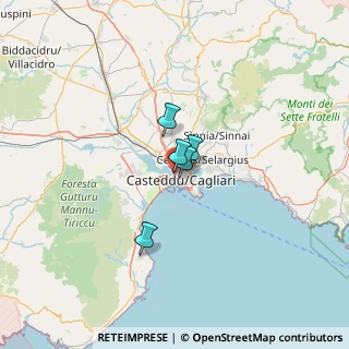 Mappa Piazzetta L'Unione Sarda, 09122 Cagliari CA, Italia (13.83667)