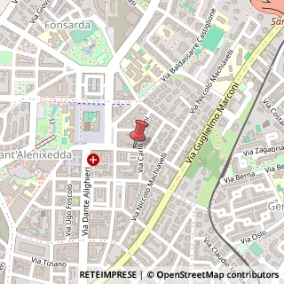 Mappa Via Nicolò Tommaseo, 31, 09131 Cagliari, Cagliari (Sardegna)