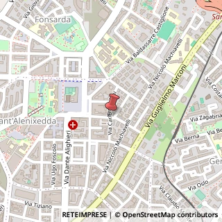 Mappa Via Carlo Goldoni, 22/A, 09131 Cagliari, Cagliari (Sardegna)