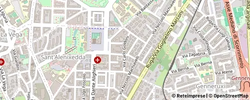 Mappa Cagliari