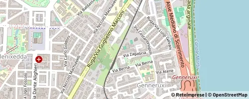 Mappa Cagliari