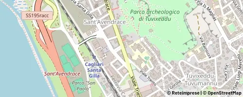 Mappa Cagliari