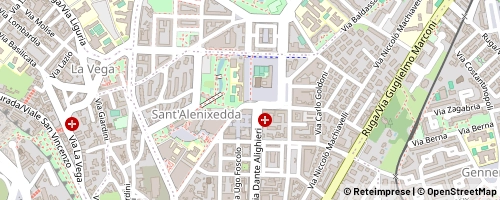 Mappa Cagliari